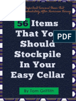 56 Items For Easy Cellar