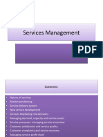 Services Management Services Management