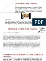 PPT Seguridad y Salud en El Trabajo