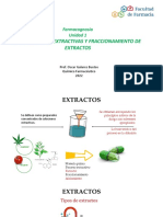 Extraccion y Fraccionamiento