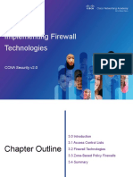 Dfn40143 Network Security Chapter 3 Part 1 Firewall Technologies