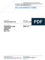 G.H. RICHARDS (CHILBRIDGE FARM) LIMITED - Company Accounts From Level Business