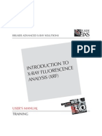 Note - XRF - Introduction To X-Ray Fluorescence Analysis M84-E06001