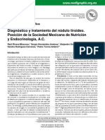 Diagnóstico y Tratamiento Del Nódulo Tiroideo