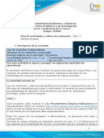 Guía de Actividades y Rúbrica de Evaluación - Unidad 2 - Fase 3 - Plantear Hipótesis