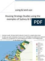 Housing & Land Use: Housing Strategy Studies Using The Examples of Sydney & Glasgow