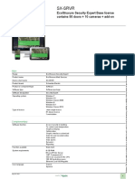 EcoStruxure™ Security Expert - SX-SRVR