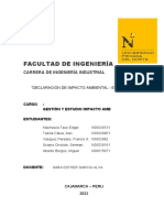 Declaracion de Impacto Ambiental - ES Grifo