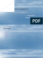 Anti-Gravity: Presented By-Naveen.L.Gatlewar