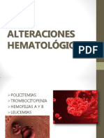 Alteraciones Hematologicas