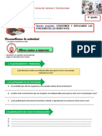 Ficha de Ciencia Funciones