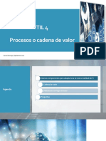 ITIL 4 Procesos o Cadena de Valor