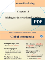 Pricing For International Markets