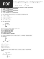 Exercicios Hidrocarbonetos