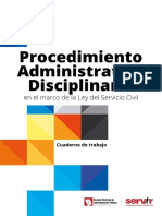 Procedimiento Administrativo Disciplinario en El Marco de La Ley Del Servicio Civil