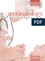 Perinatology: Journal of Perinatal and Neonatal Care