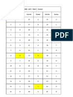 2008 - Unit 1 - Paper 1 Answers