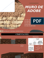 Grupo 1 - Muro de Adobe