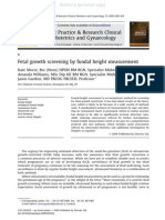 Fundal Height Screening