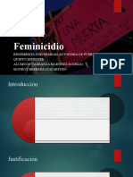 Feminicidios