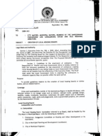 DILG MC 2008-143 Creation of Local Housing Boards