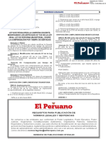 Ley #31451. Ley Que Revaloriza La Carrera Docente. CTS y Fecha de Jubilación