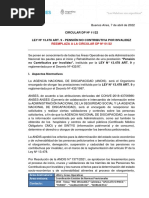 Circular 11-2022 DP Anses Ley No 13.478 Art. 9 - Pensión No Contributiva Por Invalidez