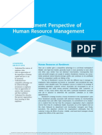 CH 1 An Investment Perspective of HRM