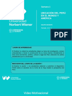 Semana 1 Ubicacion Del Perú en El Mundo