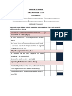 Rúbrica para Evaluar Casos