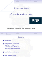 Cortex-M Architecture: Microprocessor Systems