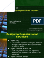 Managing Organizational Structure: From Mcgraw-Hill Irwin Contemporary Management