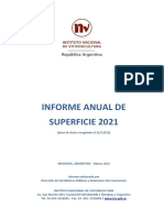 Informe Anual de Superficie 2021 VID