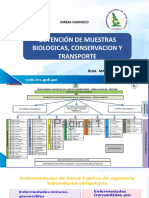 Obtencion, Conservación y Transporte de Muestras Biologicas