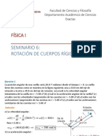 Fisica-I 2022-I S6-Rotacion de Cuerpos Rigidos I