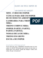 Como Escolher Um Rifle Sniper de Airsoft Como Ser Um Sniper No Airsoft