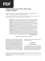 Chronic Inappropriate Sinus Tachycardia (Lopera)