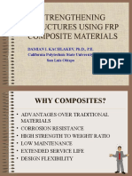 Strengthening Structures Using FRP Composite Materials