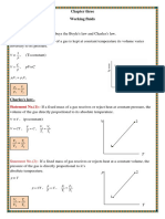 Chapter Three Working Fluids (A) Ideal Gas (Perfect Gas) :: Statement No. (1)