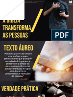 Slides - Lição 7 - A Bíblia Transforma As Pessoas - Canal Texto Áureo