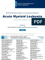 Acute Myeloid Leukemia: NCCN Clinical Practice Guidelines in Oncology (NCCN Guidelines)