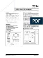 TC74 Datasheet