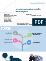 Les Differentes Structures Organisationnelles Des Entreprises