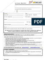 General Application Form March 2011