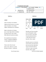 1.º Exercício Escrito - 2.º Trimestre - 2021