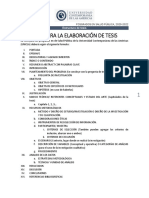 Estructura TESIS (MSP-DSP)