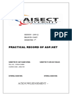 ASP Practical File