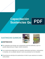 Capacitación Manejo de Sustancias Químicas