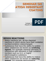 Seminar On Oxidation Resistant Coating