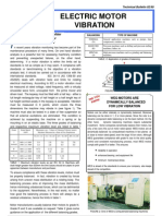 Electric Motor Vibration